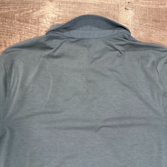 Lululemon Men’s Performance Collared Polo Shirt M? Blue - Picture 8 of 8